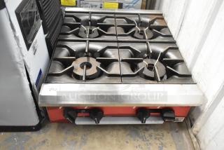 Brand new Avantco 177CAGR424 stainless steel charbroiler grill, natural gas, 112,000 BTU, slight scratches, 2025 model.