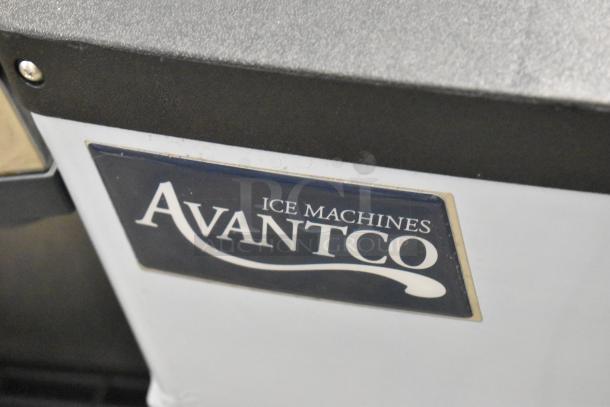 Avantco Stainless Steel Ice Machine, Model 194MCH430A, scratch and dent, 400 lb capacity, 115 volts, 1 phase.