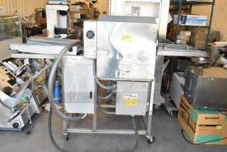 2017 Belshaw Adamatic TG50 Thermoglazing Station, stainless steel, on commercial casters, 208V, 1 phase, good condition.