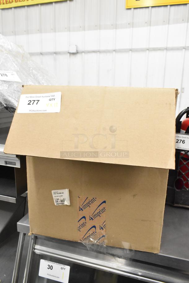 Cardboard box containing 12 brand new items, including 3M SW-SR-60 cartridge, 6 Chief FCK016 kits, and 3 3M HF8-S filters.