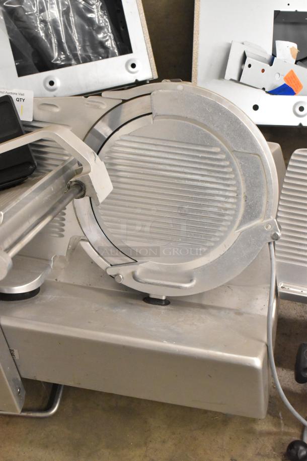 2020 Bizerba GSP HD metal commercial meat slicer. Countertop model, 120 volts, 1 phase. Excellent condition.