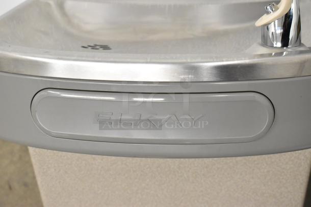 BRAND NEW Elkay EZSTLDWS_1G stainless steel wall mount water fountain with minor scratches. 115 volts, 1 phase.