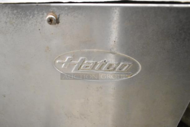 Hatco C-12 Metal Commercial Countertop Hot Water Booster Heater, showing brand logo. Used condition.