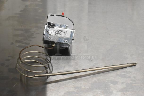 Henny Penny high limit control, model 77285, new condition with visible manufacturer label, stainless steel coil.