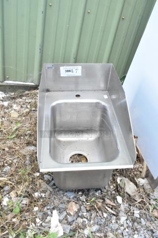 BRAND NEW SCRATCH AND DENT! Advance Tabco DI-1-10SP Drop-In Stainless Steel Sink with 6