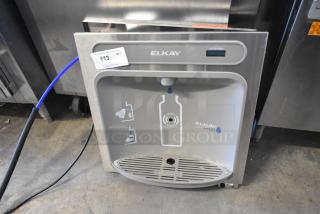Brand new Elkay water fountain with bottle filler, scratch and dent condition, sensor activated, model ezH2O.