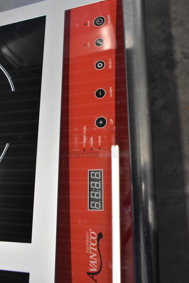 BRAND NEW Avantco 177IC18DB Double Induction Range, scratch and dent, digital controls, 120V, 1 Phase.