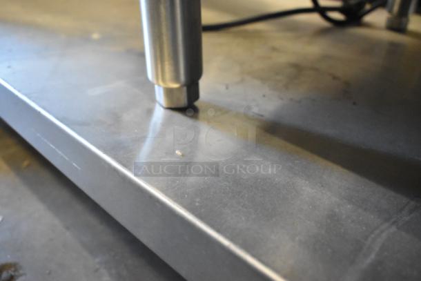 Brand new Avantco 177EG30N 30" electric griddle, stainless steel, with minor surface scratch, 208/240V, 1 phase.