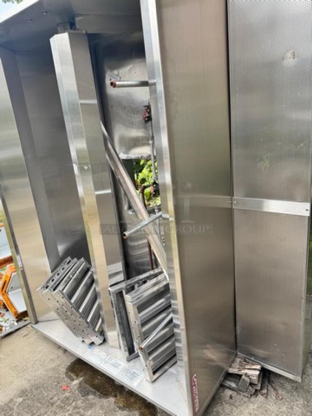 Captive-Aire 4824 NDI 66" commercial island exhaust hood, includes return air filters, stainless steel, 66x48, good condition.