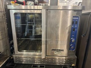 Imperial Natural Gas Full size Single Deck Convection Oven w/ Legs! - Item #1213652