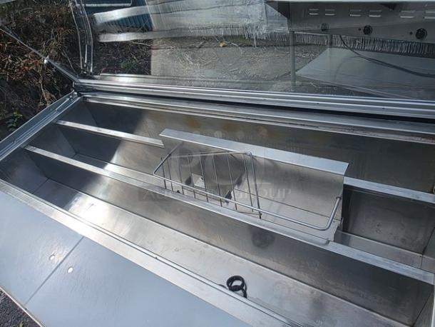 Duke SUB-CP-TC60M Subway sandwich condiment prep table refrigerator. 60", stainless steel, needs new plug, 120V, 1 PH.