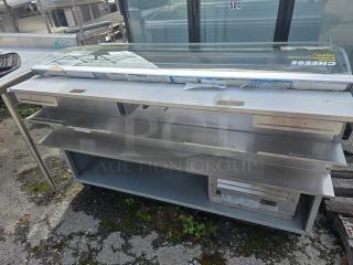 Duke SUB-CP-TC60M Subway Sandwich Condiment Prep Table Refrigerator Cooler 60″. 120 V, 1 PH, 60 Hz, 7.9 A. Needs new plug. - Item #1216045