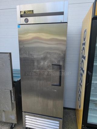 True T-23F Reach-in Solid Swing Door Freezer on casters. - Item #1216059