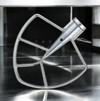 KitchenAid KN256BBT burnished flat beater, excellent condition, for 5 & 6 qt bowl-lift stand mixers, fully tested.