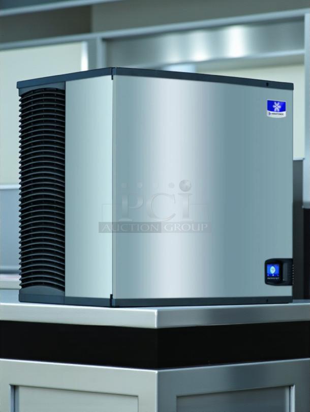 Outstanding condition Manitowoc IY0906A-261D, a 30" air-cooled half-dice ice machine head, fully tested and working.