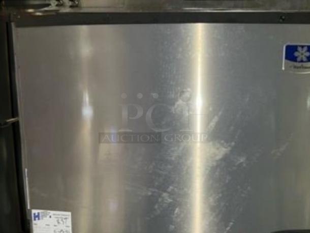 Manitowoc IY0906A-261D 30" air-cooled ice machine head, stainless steel, excellent condition, tested and working, 208-230V.