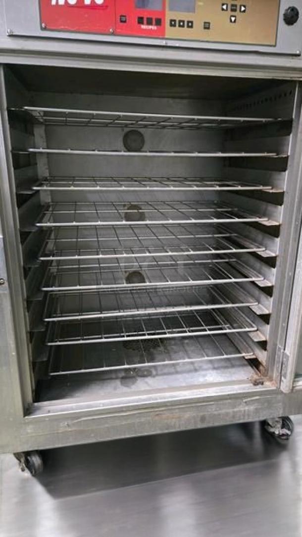 Nu-Vu Toastmaster SUB-123P electric convection oven/proofer in outstanding condition, 208V 3PH, fully tested, features multiple racks.