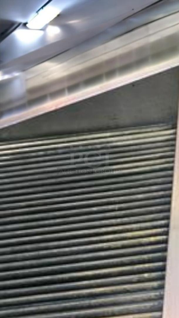 MagiKitch’n CM-RMB-636 charbroiler with round grill rods, 36" radiant gas, excellent condition, fully tested.