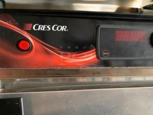 Cres Cor H-137-SUA-12D full height heated cabinet; immaculate condition, visible control panel, branded label, 120V.