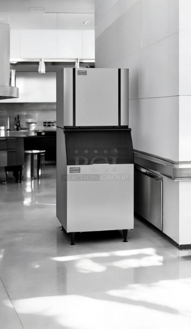 Ice-O-Matic CIM0836MA5 modular air-cooled ice maker, outstanding condition, produces up to 900 lbs/day, 208-230V.