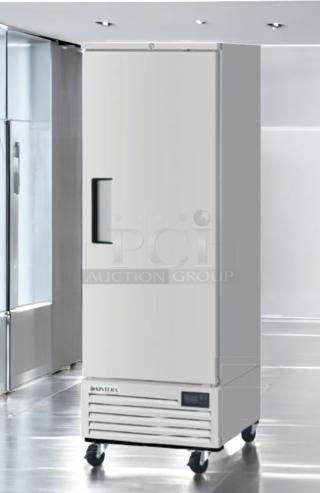Superb Condition – Kintera KBM1F – Single Door Upright Commercial Freezer – 115V – Fully Tested & Working! - Item #1213879