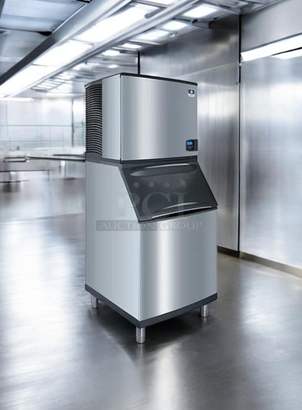 Manitowoc IYT0900A-261 Indigo NXT air-cooled ice machine with bin, outstanding condition, fully tested and working.