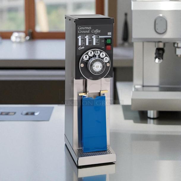 Curtis GSG-3BLK Automatic Coffee Grinder, digital display, 2.5 lb hopper, tested and working, 120v, excellent condition.