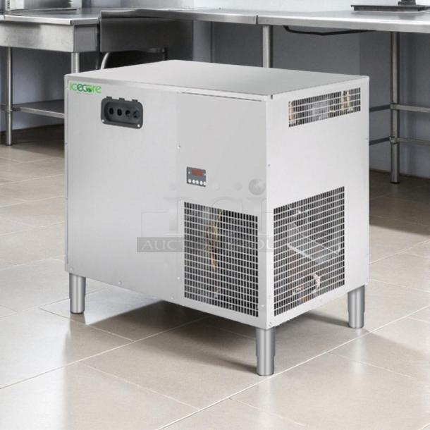Multiplex SC180 Super-Chil water chiller in stainless steel, excellent condition, tested and working, with visible control panel.