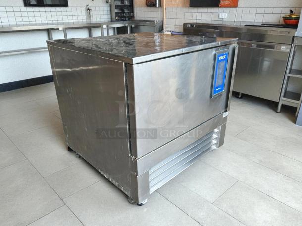 Irinox MF30.2 MultiFresh Blast Chiller/Freezer, 208V, stainless steel, tested and working, used condition, kitchen setting.