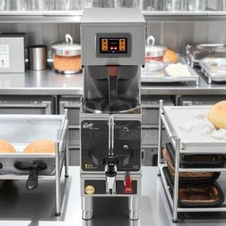 Great Condition -Curtis G4GEMS63A1000 Automatic Satellite Coffee Brewer w/ 1 1/2 gal Capacity & Dispenser, 110/220v - Tested and Working! - Item #1214372