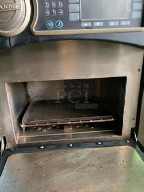 TurboChef NGo high-speed rapid cook oven, 208/240V, stainless interior, digital controls, in first-rate condition, fully tested.