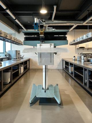 Mercier ME-400CFN 12" Double Constant Heat Foot Sealer, lined jaw, 115V, excellent condition, fully tested, in industrial setting.