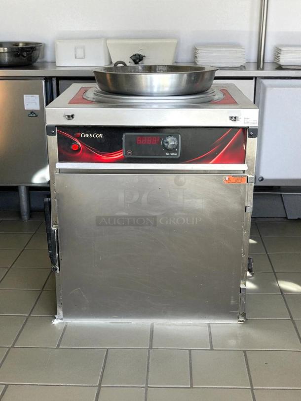 Cres Cor H137SUA5D hot holding cabinet, stainless steel, excellent condition, 120V, tested and working, digital display.