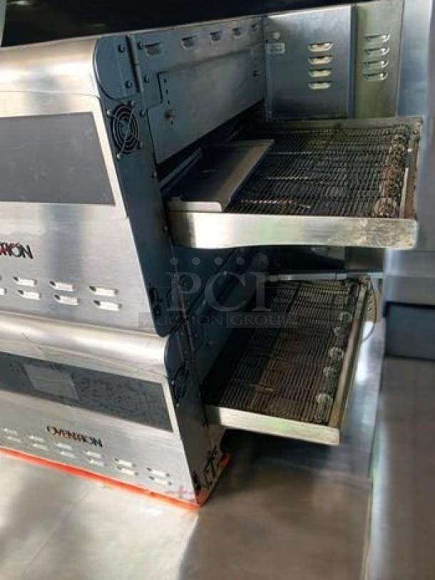 Ovention C2000P-M Precision Conveyor Oven in superb condition, showing two conveyor belts, 208/240V, fully tested and working.