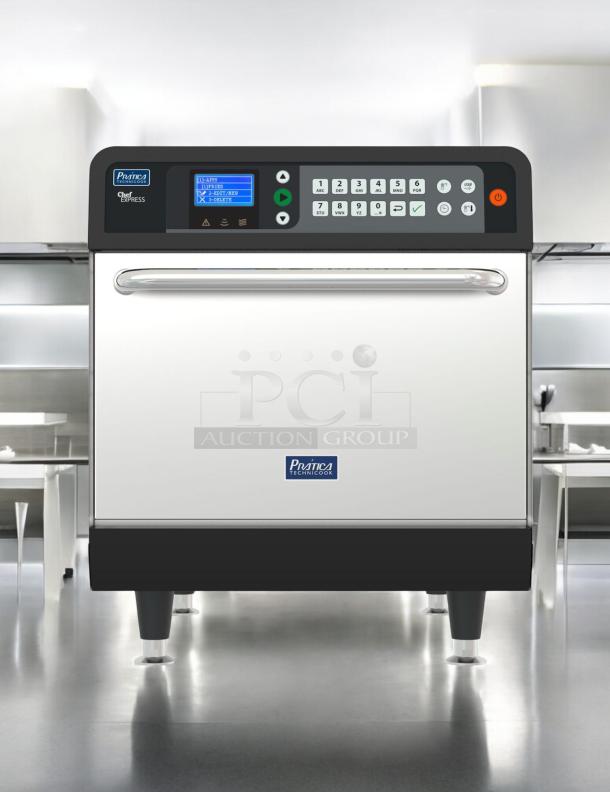 Prática Chef Express high-speed oven, model Chef Express, in outstanding condition, 208/240V, fully tested and working.