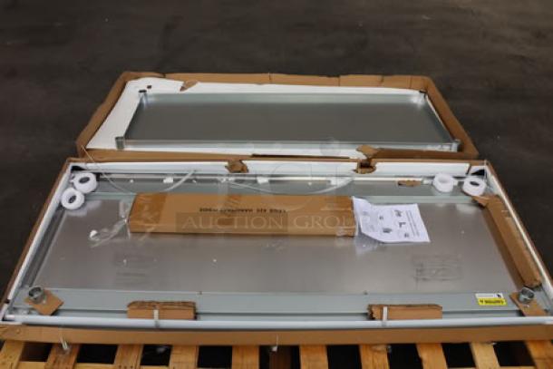 Steelton 30" x 72" 18 Gauge 430 Stainless Steel Work Table with Undershelf