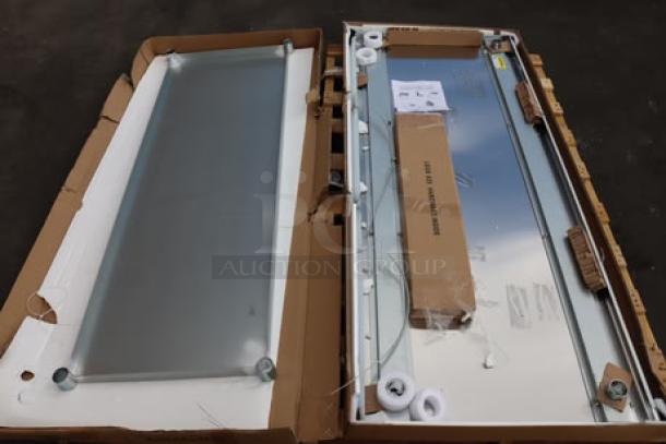 Steelton 30" x 72" 18 Gauge 430 Stainless Steel Work Table with Undershelf, model 522ETSG3072, new scratch-n-dent condition, in packaging.