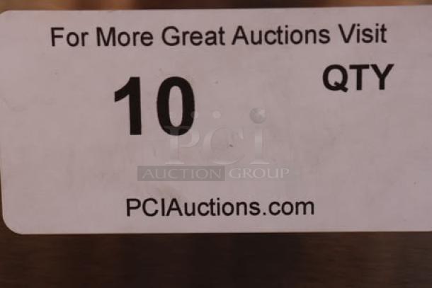 For More Great Auctions Visit label, PCI Auctions, quantity 10.
