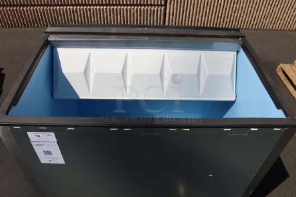 2025 Hoshizaki B-700SF 44" ice storage bin, stainless steel, 700 lb capacity. Brand new, minor scratches, no packaging.