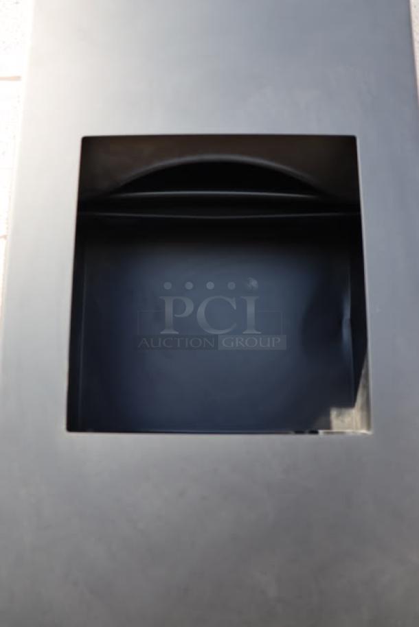 BRAND NEW American Specialties Piatto 6462-41 recessed towel dispenser, matte black door, possible scratches/dents.