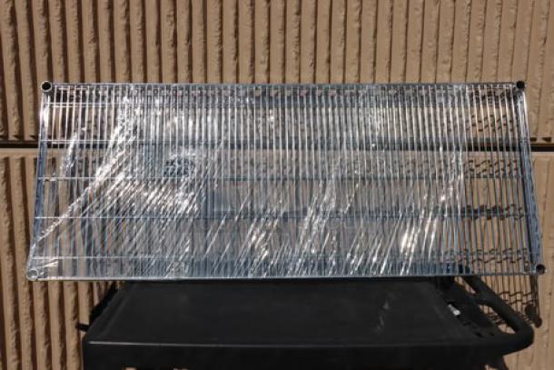 Regency 24"x60" NSF Chrome Wire Shelf, Model 460EC2460, new with potential scratches, no original packaging.