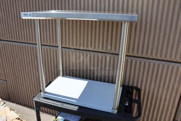 BRAND NEW Regency 600TS2436S 24"x36" 16-Gauge 304 Stainless Steel Work Table with undershelf, minor scratches.