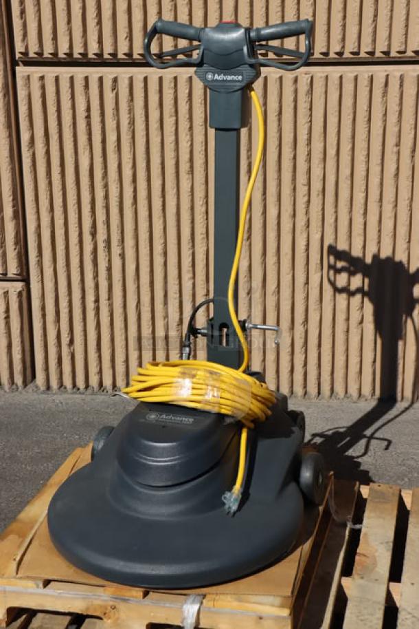 BRAND NEW Advance Advolution 20XP 01520A 20" Floor Burnisher, 2,000 RPM, scratch-n-dent, corded, missing packaging & pads.