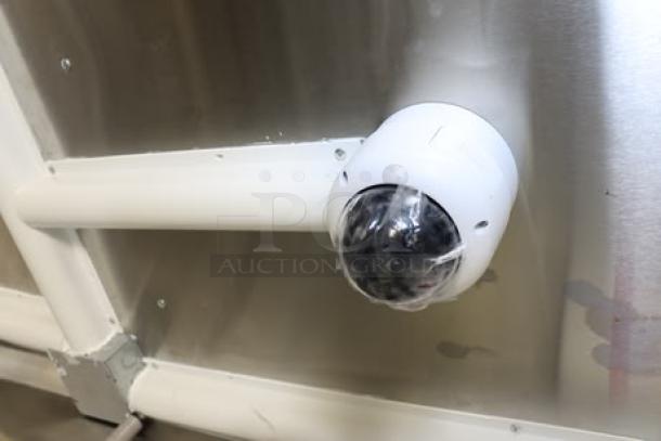 NEW Cruising Kitchens 24' Enterprise Food Trailer with security camera; stainless steel interior, rooftop A/C, LED lights.