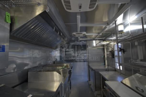 NEW Cruising Kitchens 24' Enterprise Food Trailer, fully equipped, stainless steel interior, rooftop A/C, security cameras, never used.