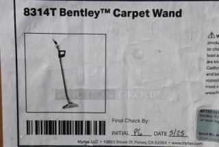 BRAND NEW Mytee 8314T Bentley 14" Titanium Carpet Wand, 5-Jet, 1200 PSI, 2" tube. Serial: AC14T05250685.