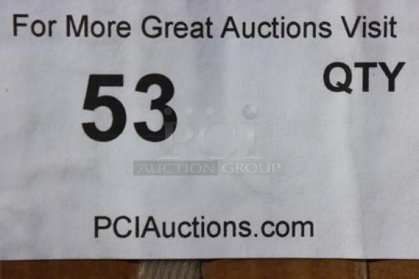 Brand new Regency 600IB1824 18" x 24" underbar ice bin, 77 lb capacity, original packaging damaged, scratch-n-dent condition.