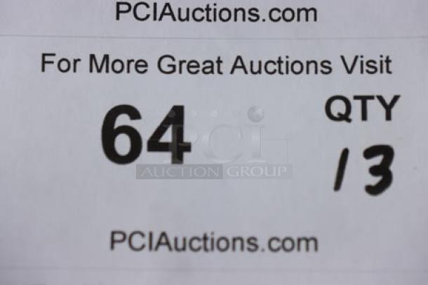 BRAND NEW Lavex 4" x 4" Corrosive Gloss Paper Labels, Model SHIP4X4CC, 500 Labels/Roll, 13 Rolls Total.