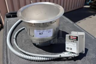 Hatco HWB-7QT 7 Qt. single drop-in heated soup well, stainless steel, brand new, out of original packaging, S/N: 5600222503.