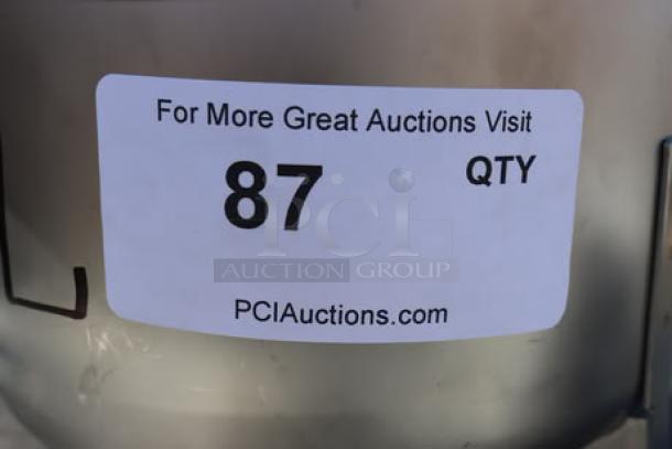 BRAND NEW! Hatco HWB-7QT 7 Qt. Single Drop In Round Heated Soup Well, 120V, Serial No. 5600222503, out of original packaging.